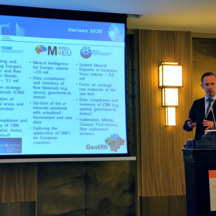 Milan Grohol during 9th Trilateral EU-US-Japan Conf. on Critical Raw Materials